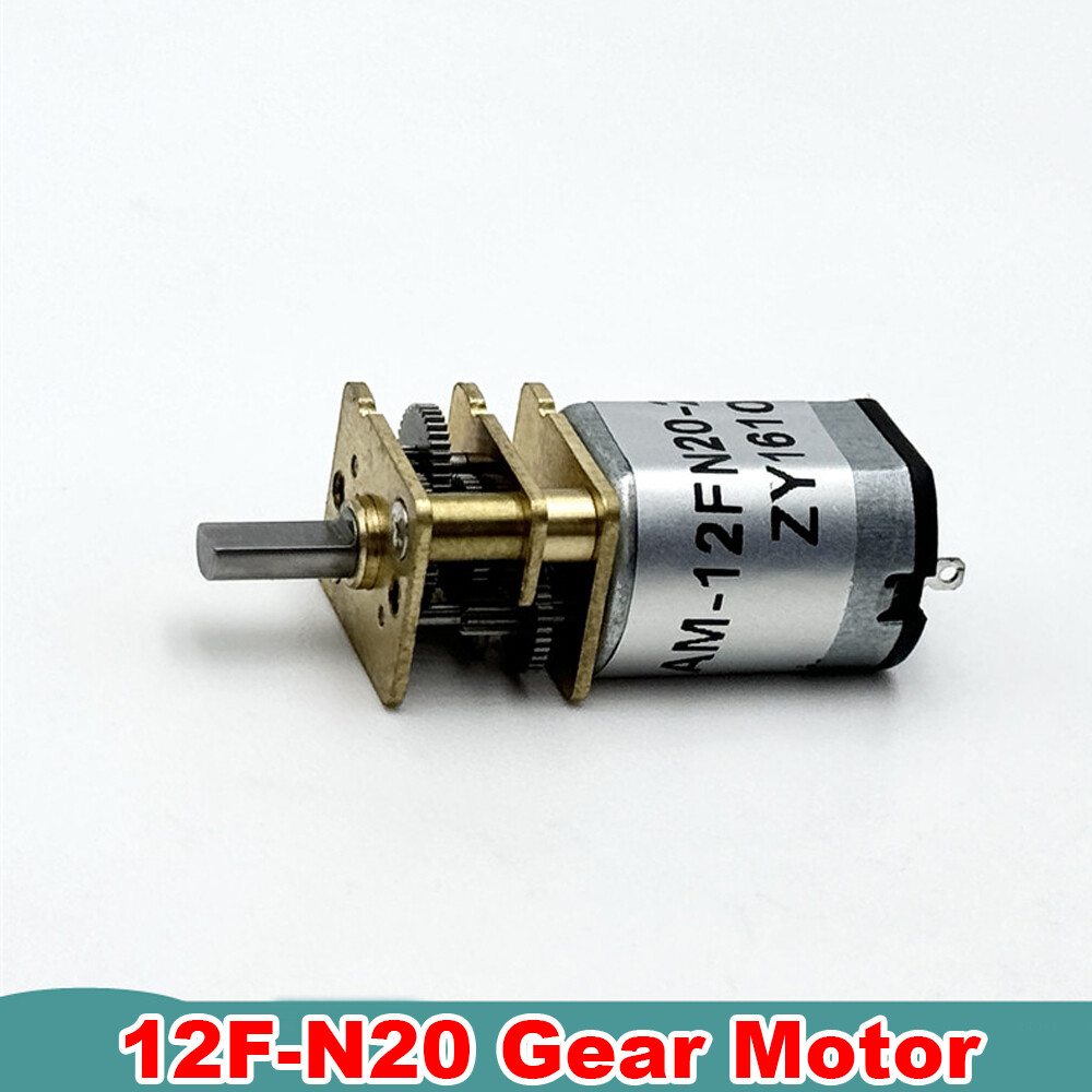 Mini N20 Gear Motor DC 3V 6V 75RPM Full Metal Gearbox Reduction Motor Robot Toy-image