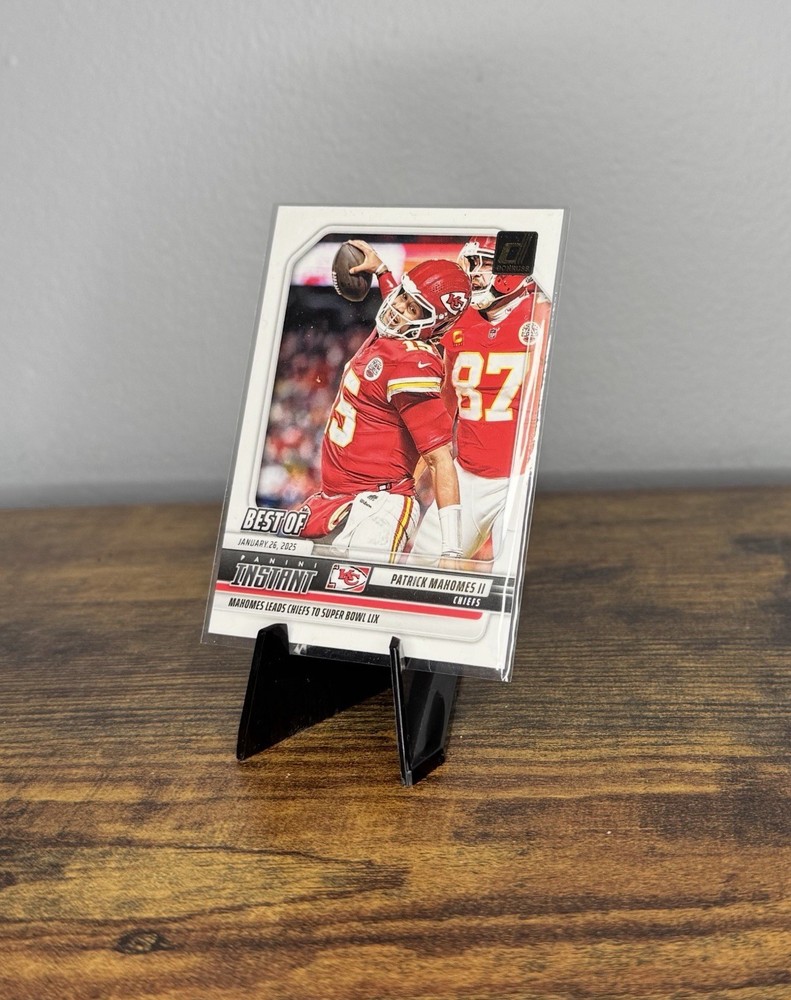 🔴 PATRICK MAHOMES - Chiefs - 2025 Panini Donruss - Best of Instant - #INS-PMS