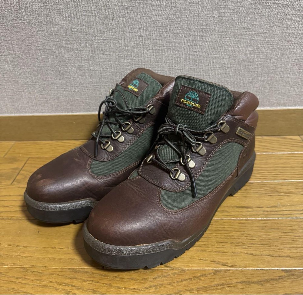 Timberland Field Boots Beef/Broccoli Size US8.5