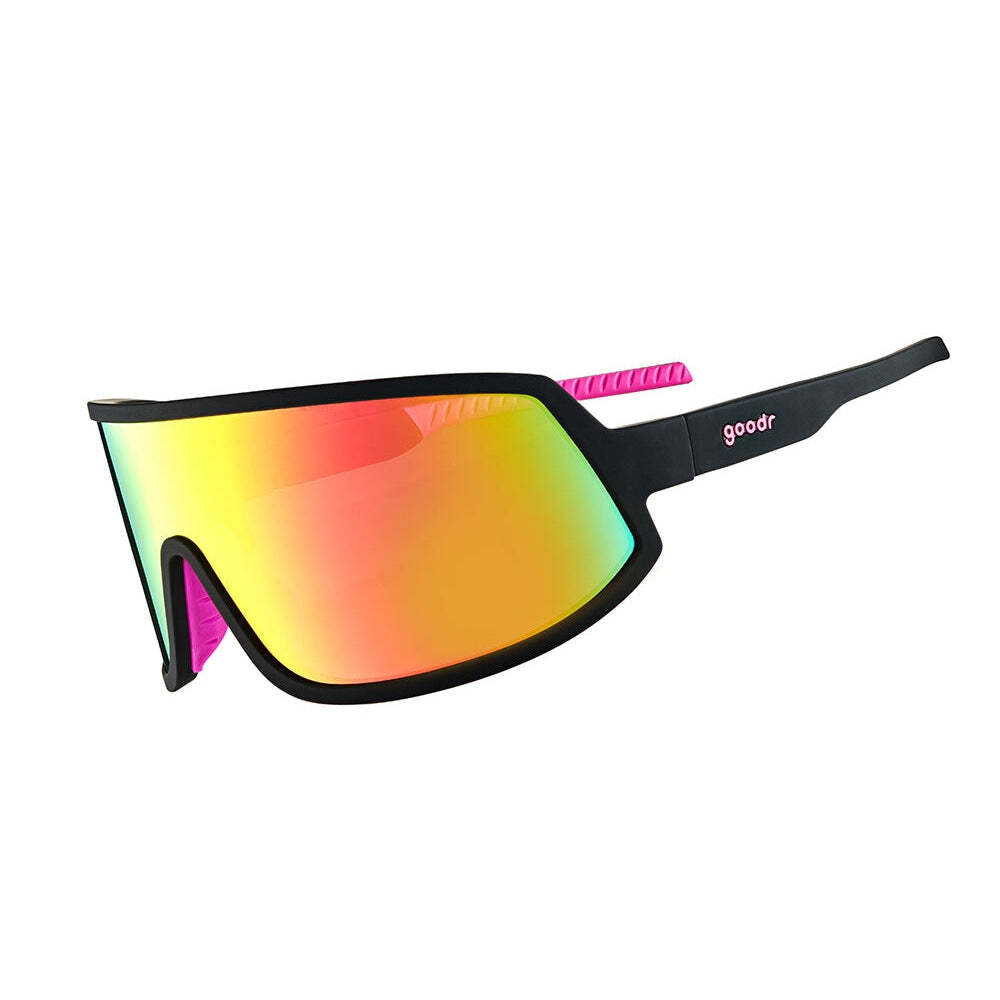 Goodr I Do My Own Stunts Polarized Wrap Sunglasses for Active Lifestyles