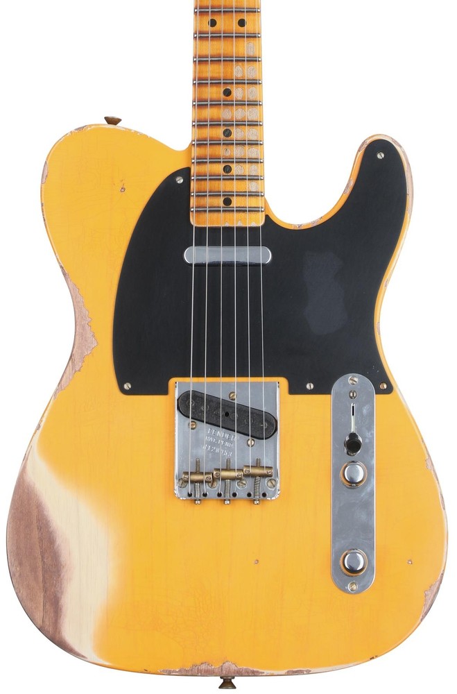 Fender Custom Shop '52 Telecaster Heavy Relic - Aged Nocaster Blonde