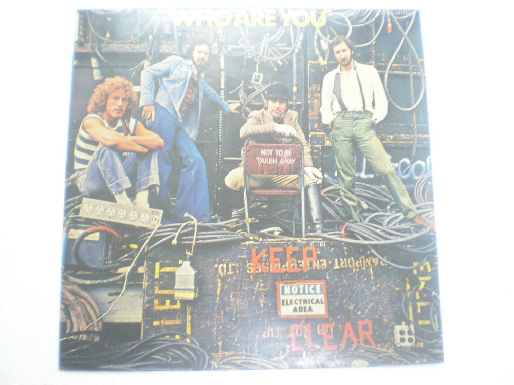 THE WHO WHO ARE YOU POLYDOR STEREO RARE LP record vinyl INDIA INDIAN 273 EX