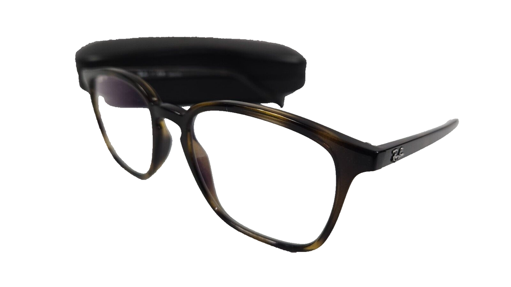 NEW RAY-BAN RB 7185 2012 HAVANA AUTHENTIC EYEGLASSES W/CASE 52-18