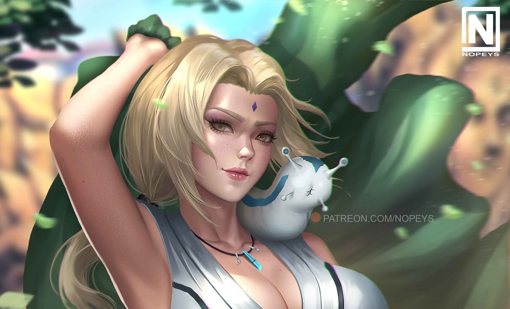 Anime  illustration 2d art anime girls naruto Playmat Gaming Mat Desk