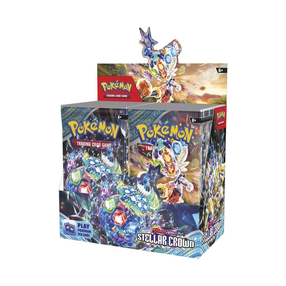 **Sealed Pokemon Stellar Crown Booster Box** -Kid Icarus-
