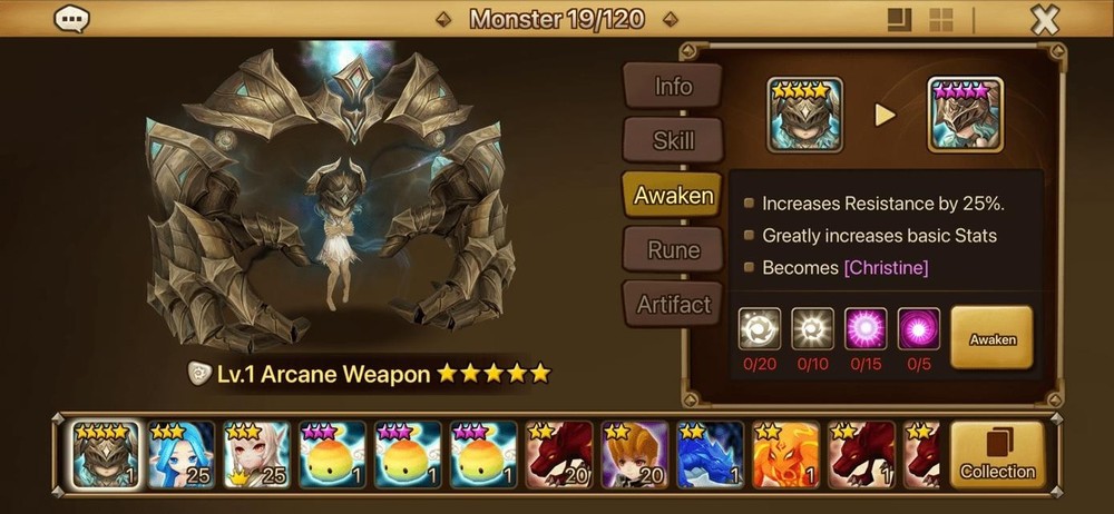 🔥Summoners War Global/Europe Starter :  LIGHT ARCANE WEAPON 🔥 *NEW*