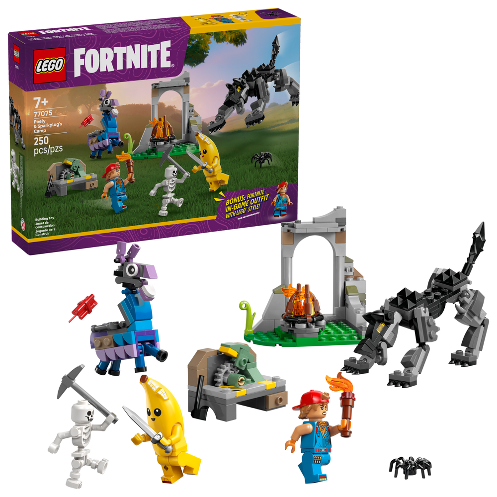LEGO Fortnite Peely & Sparkplug’s Camp (77075)