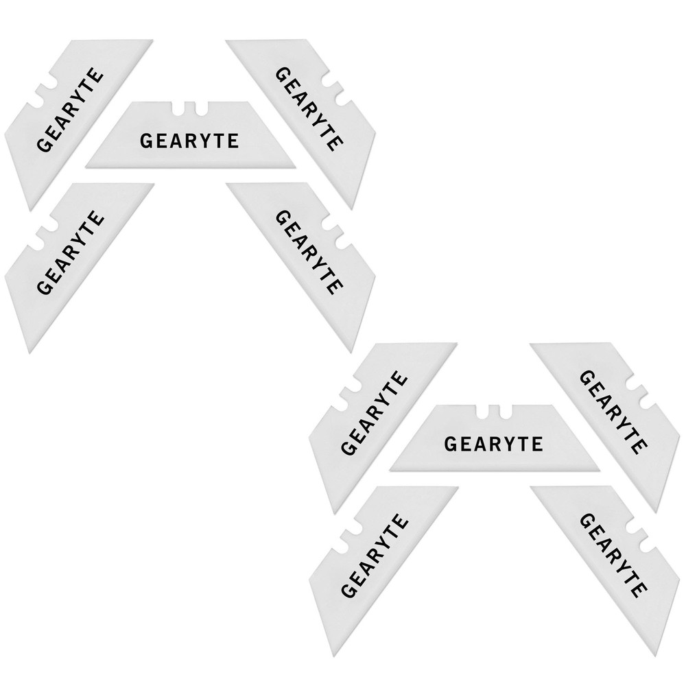 Ceramic Utility Blade Replacements for Box Cutters and Knives - Hardened Durable Sharp Edge