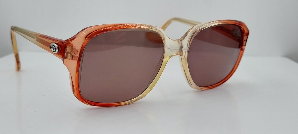Vintage Diplomat M350 Brown Horn-Rimmed Sunglass Frames Hong Kong