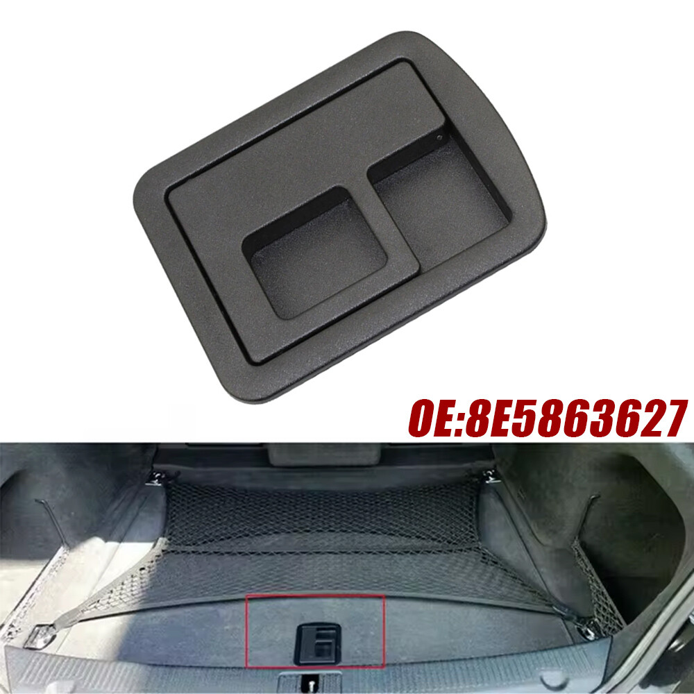 Rear Trunk Cargo Boot Carpet Handle Cover For Audi A3 S3 A4 VW Phaeton 8E5863627