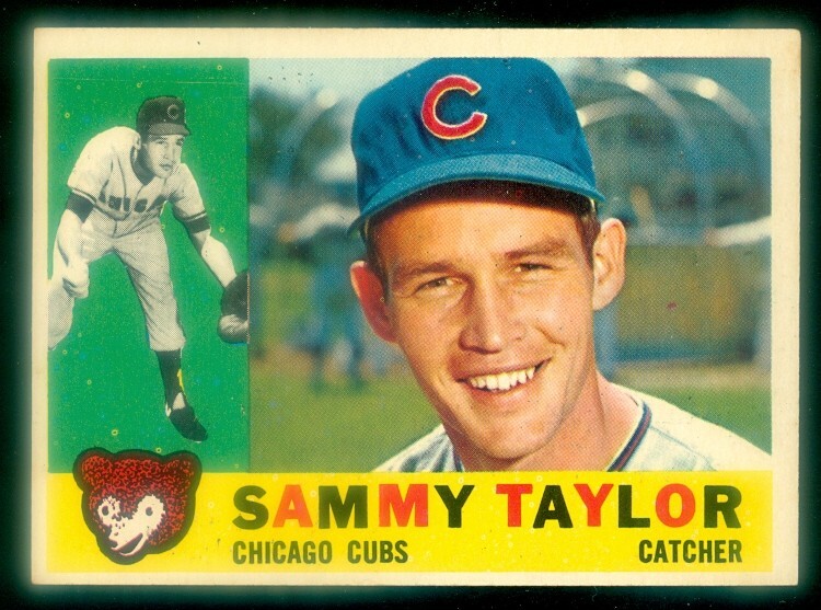 1960 Topps #162 Sammy Taylor Baseball Card EXMT Condition