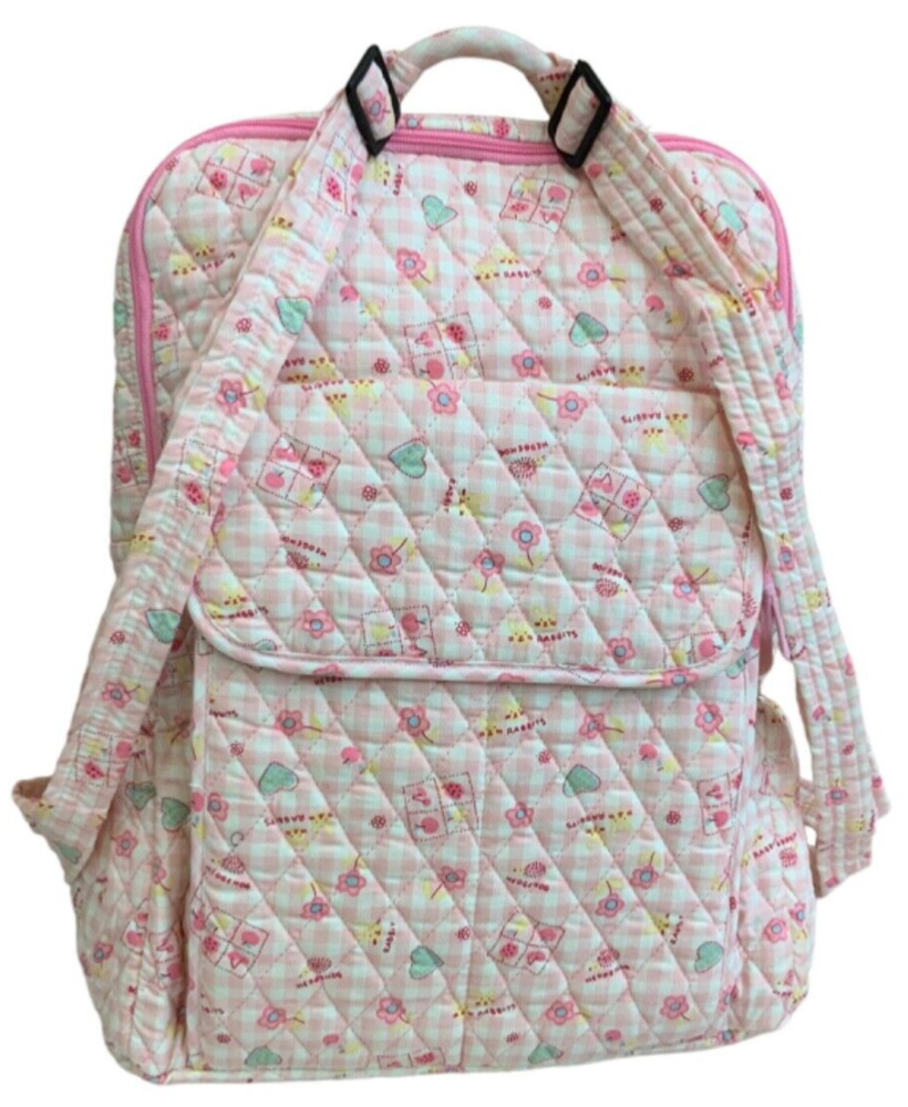 Naples Bag Co Floral Animal Print Quilted Backpack for Women  