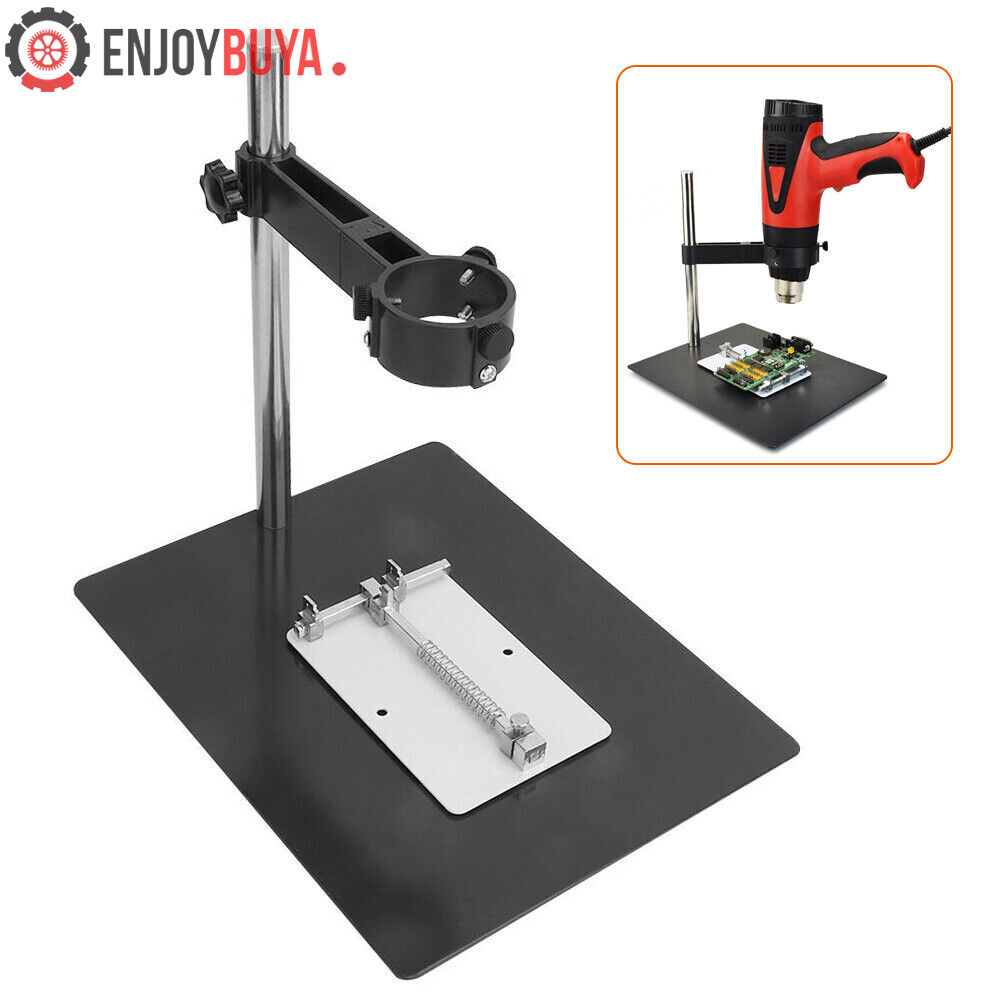 Hot Air Heat Gun Clamp Stand Holder Soldering Repair Platform For Rework Station