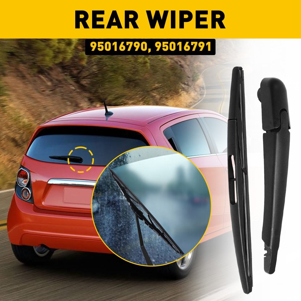 Rear Wiper Arm Blade For Chevy Sonic 2012-2020 95016791 95016790 OE QUALITY
