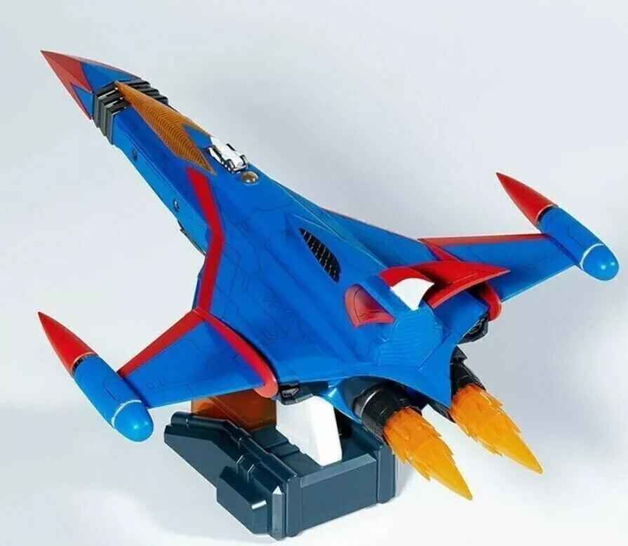 Academy 15792 Gatchaman God Phoenix Model Kit with Multi-Color Parts and G-Mecha Expss