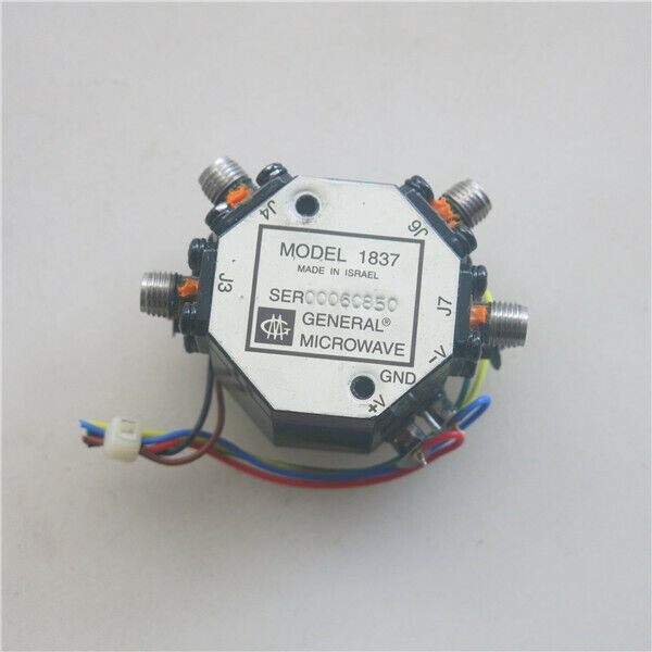 1837 SP3T RF coaxial pin switch #F7
