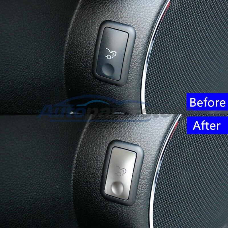For Benz S-Class W221 2008-13  Trunk Switch Button Sequins Cover Trim
