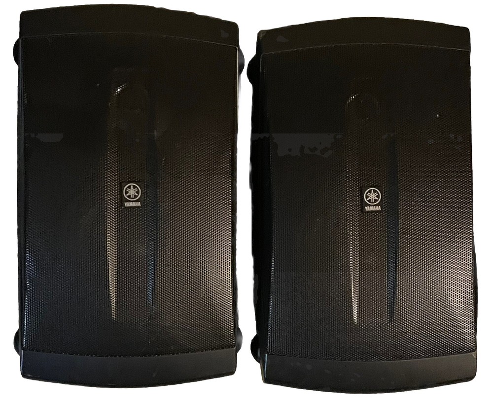 Yamaha NS-AW150 Indoor/Outdoor 2-way Speakers - Black With Screens