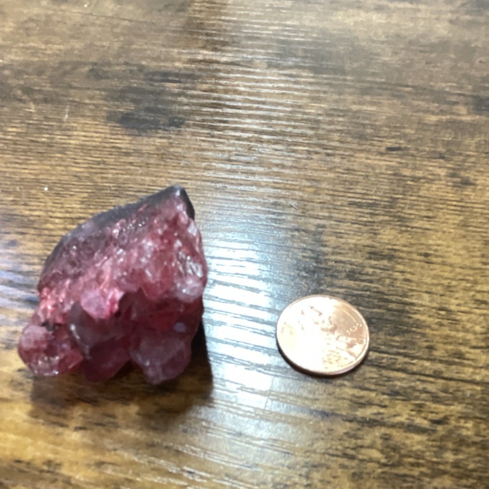 Red Natural Crystal Cluster Garnet Mineral Specimen Collectible for Collection