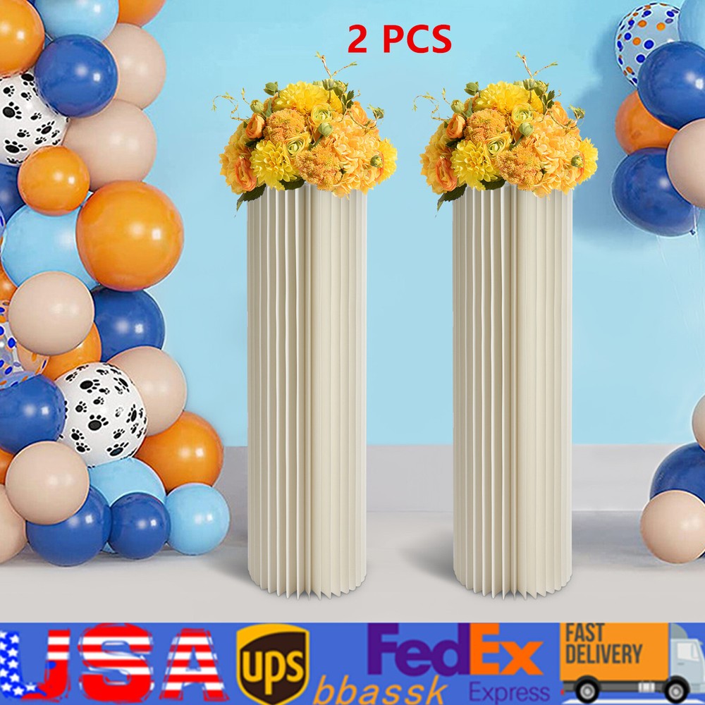 Morden Foldable Cardboard Centerpiece Display Garden Decoration Display Rack