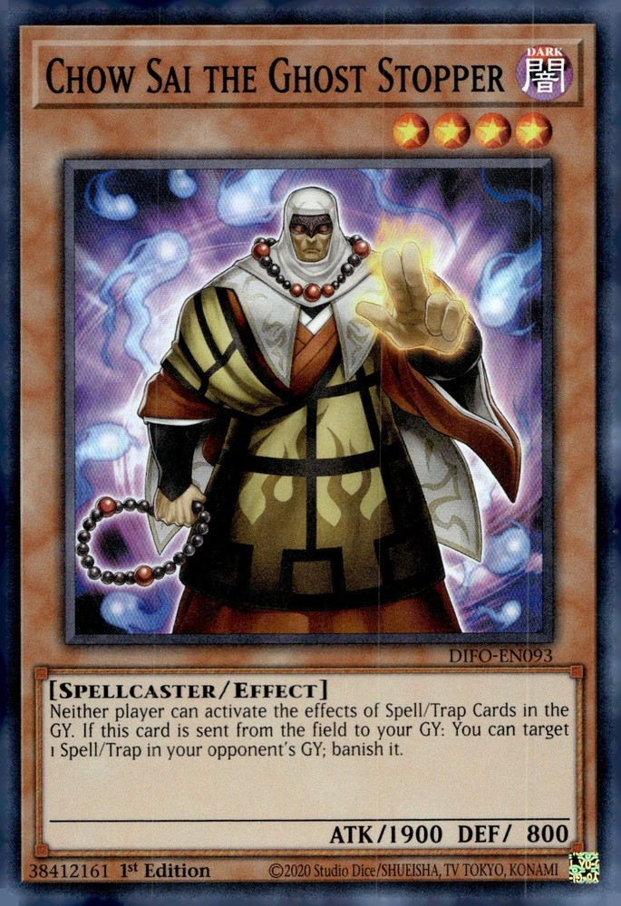 Chow Sai the Ghost Stopper DIFO-EN093 Dimension Force 1st Edition