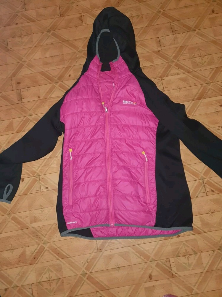 Pink Regatta Sporty  jacket With Hood size 16