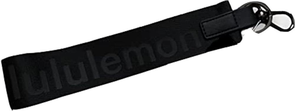 Lulmon Never Lost 9-Inch Keychain in Black Super Dark