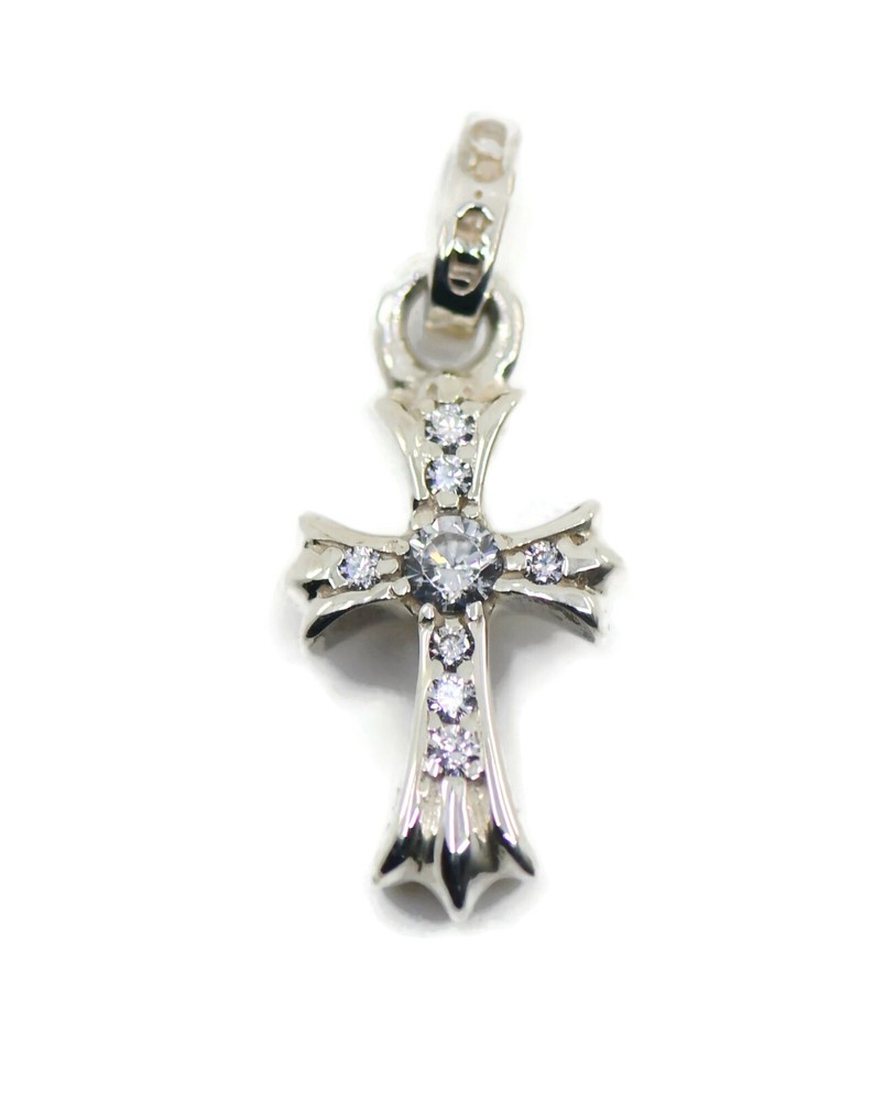Chrome Hearts Cross Sterling Silver Pendant