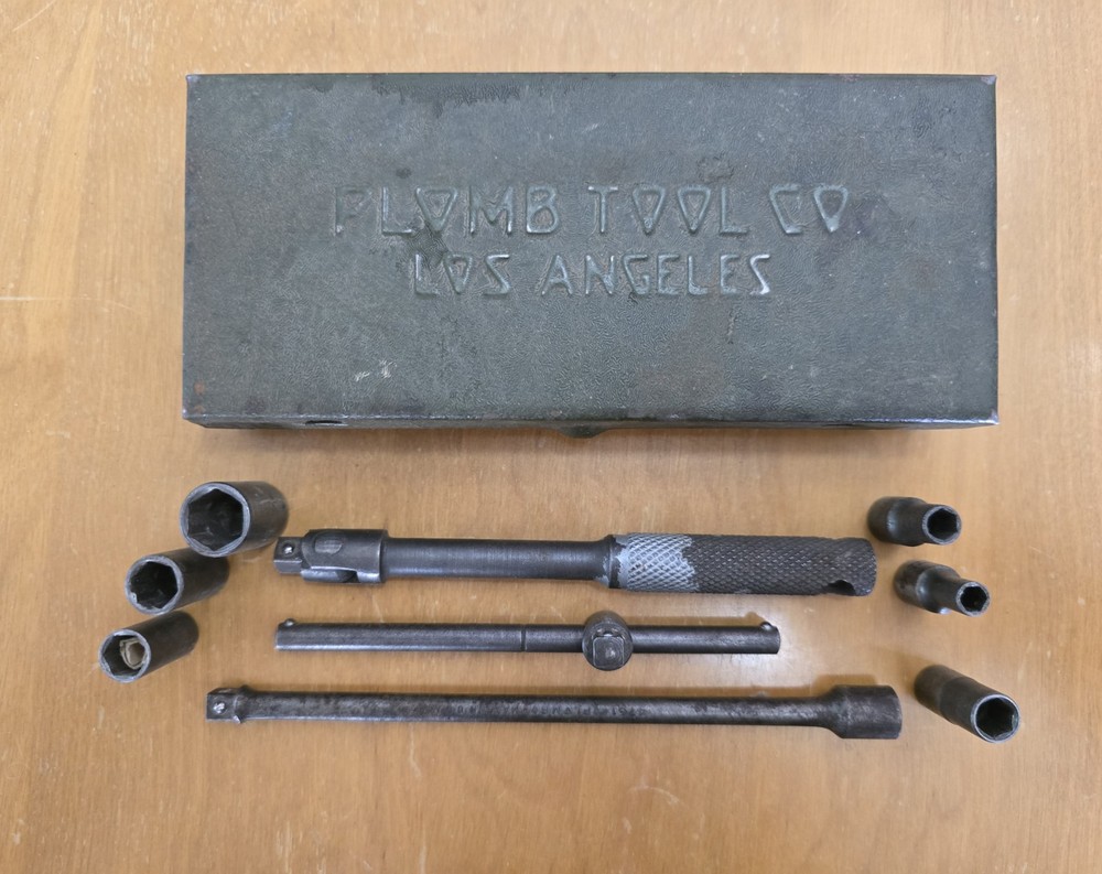 Vintage PLOMB Tool Co Los Angeles 1/4
