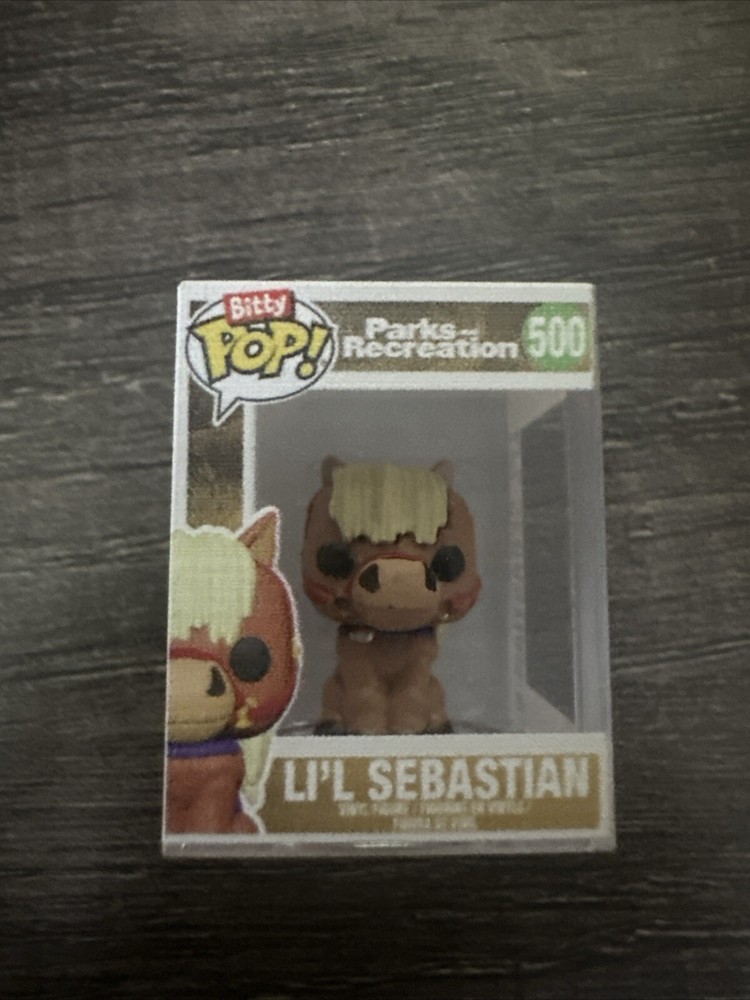 Lil Sebastian 500 Funko Bitty Pop Hyper Rare Chase 1/6 Parks and Rec Exclusive