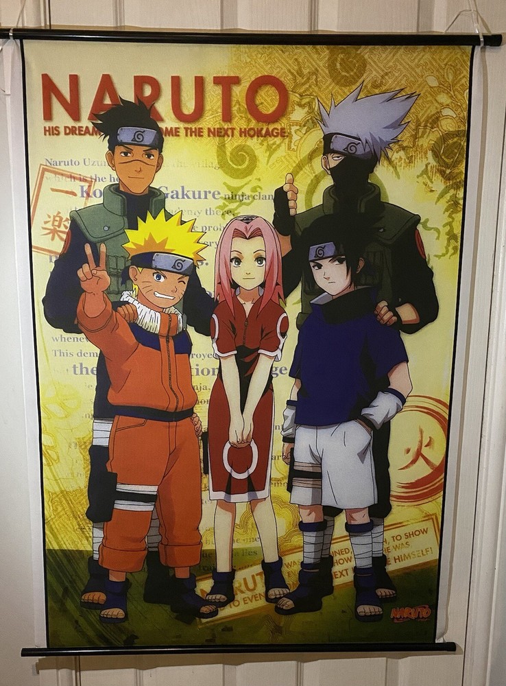 Naruto Anime Large Wall Scroll