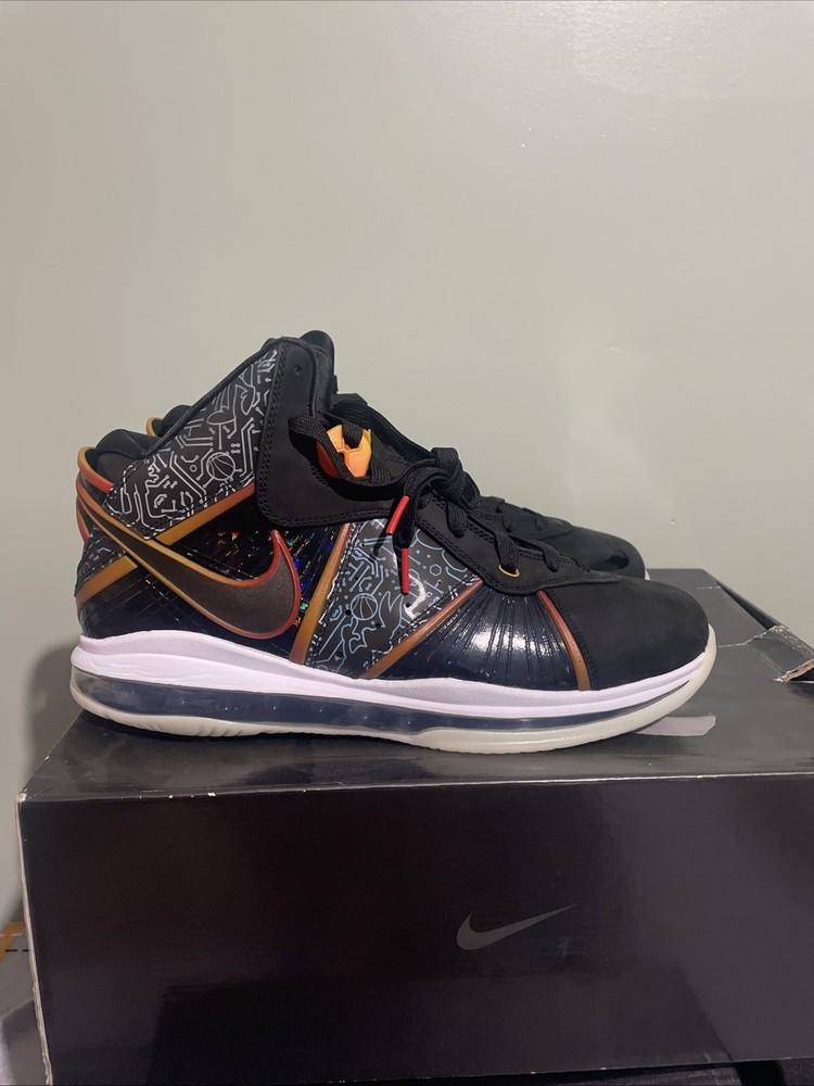 Nike LeBron 8 QS Space Jam DB1732-001 Size 11.5 Basketball Shoes
