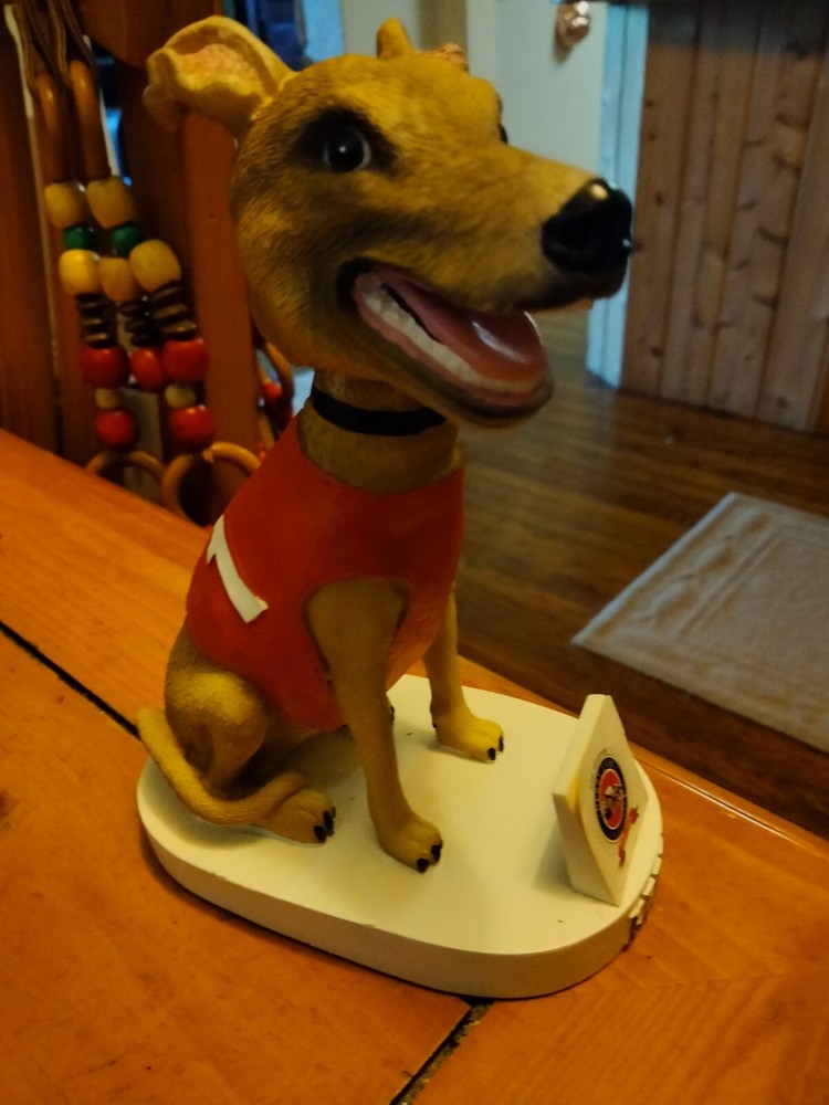 Vintage Derby Lane St Petersburg Greyhound Dog Bobblehead 