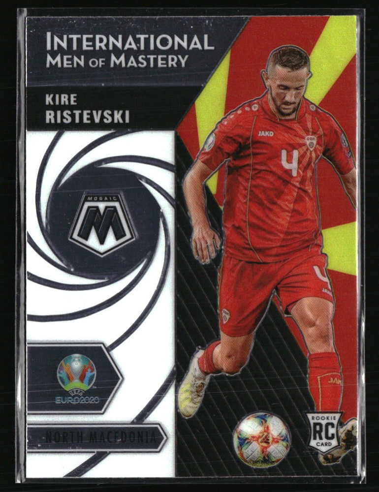 Kire Ristevski 2021 Panini Mosaic UEFA Euro 2020 International Men of Mastery