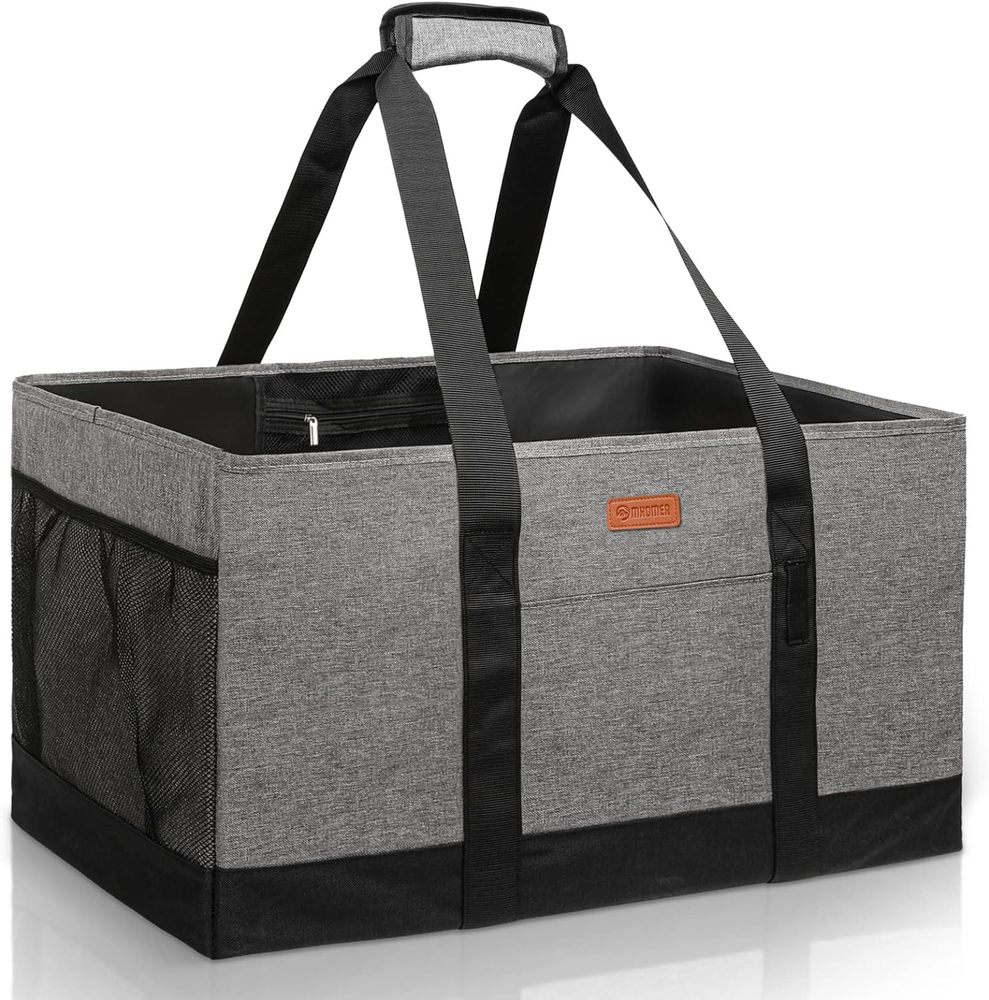 Waterproof Reusable Grocery Tote Bag with Durable Handles  