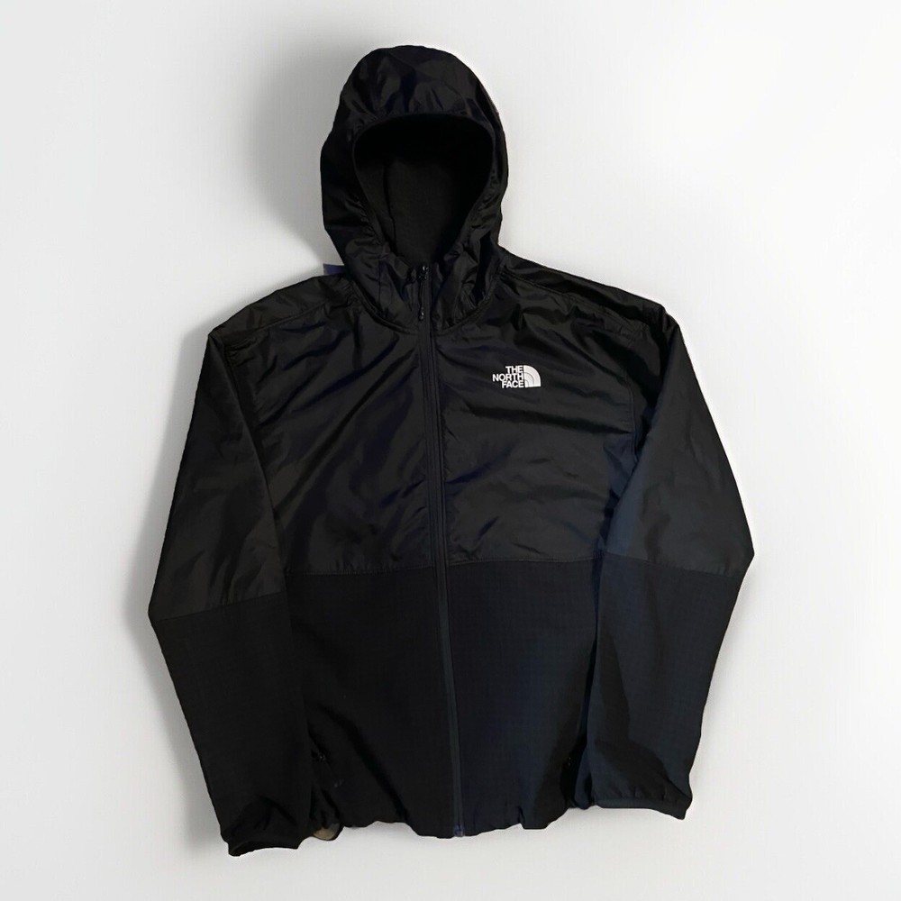 The North Face Mens Black Windbreaker Jacket Size S  