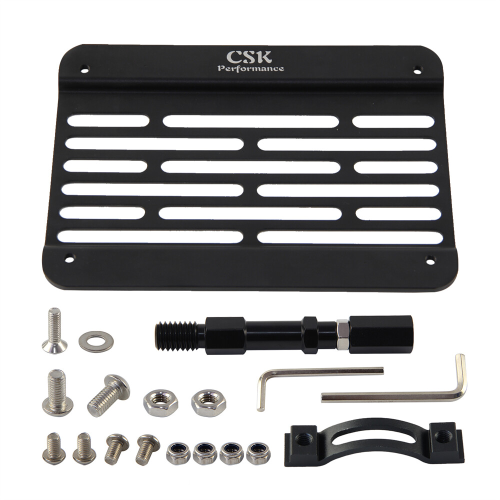 2007-2011 Toyota Yaris Front Bumper Tow Hook License Plate Mount