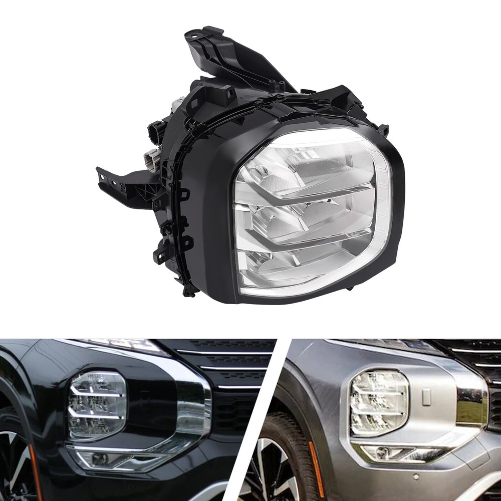 For 2022 Mitsubishi Outlander Passenger Side LED Clear Headlamp Right Headlight