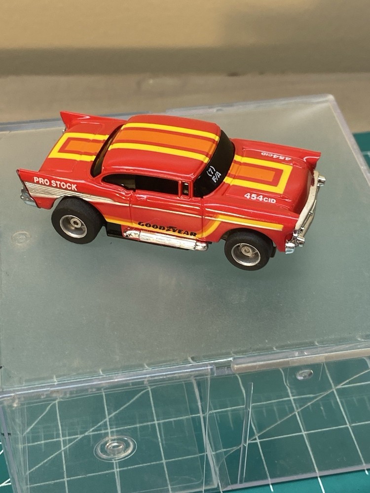 Tyco 57 Chevy Slot Car Tested Runs!