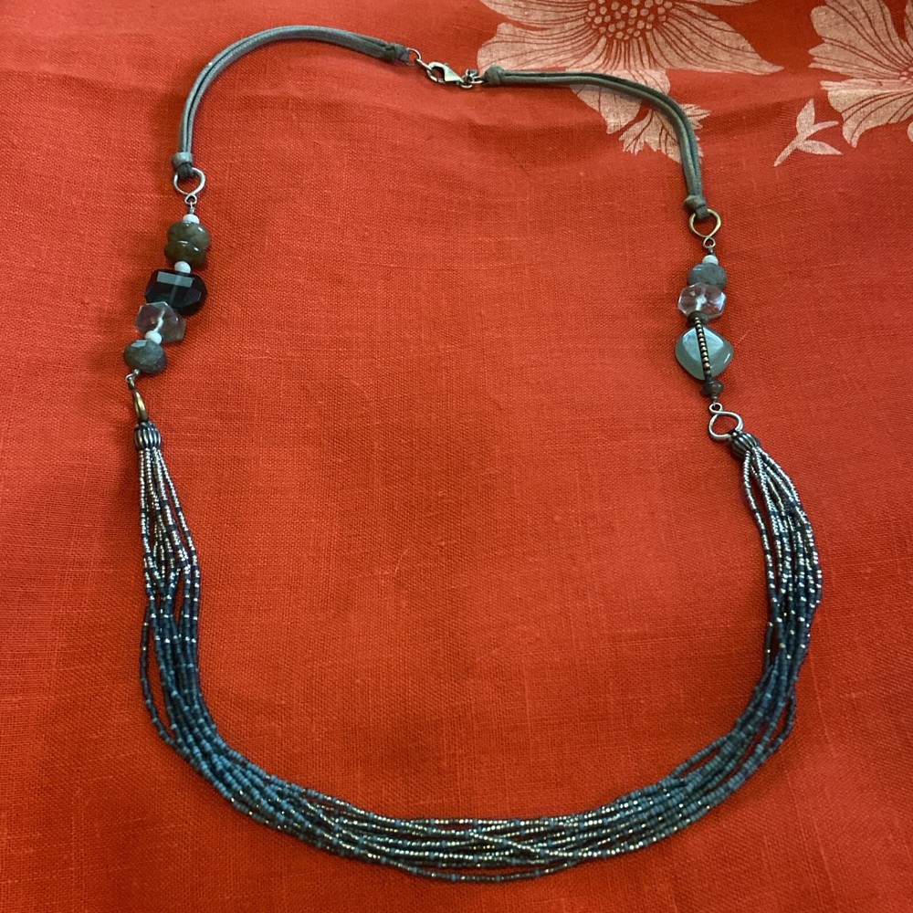 Bohemian Style Necklace 925 Silver Clasp