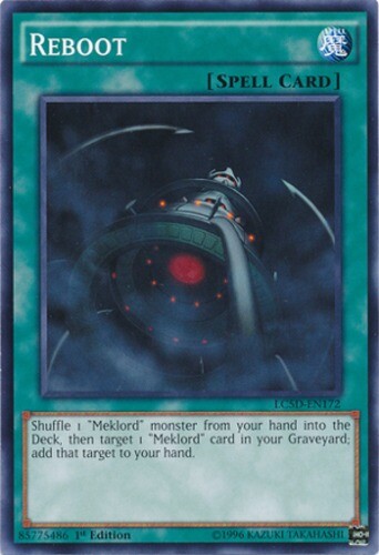 Reboot - LC5D-EN172 - Common - 1st Edition x3 - Near Mint
