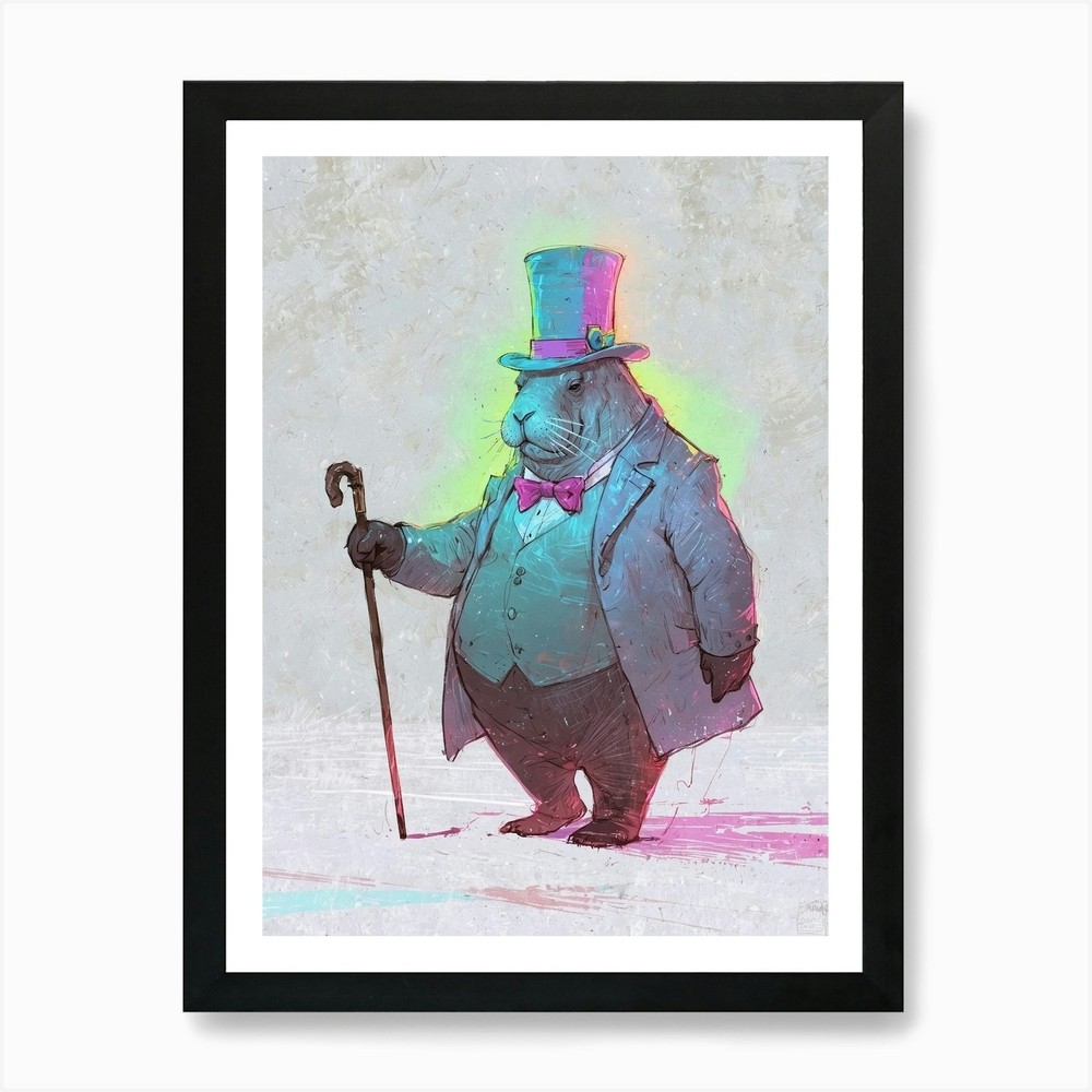 Polar Bear 4 Framed Wall Art Canvas Print Poster Picture Wildlife Decor
