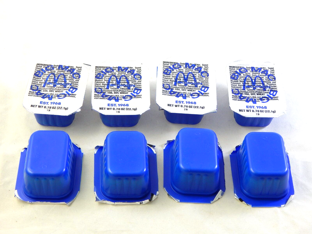 McDonalds Big Mac Sauce 8 Cups - App Exclusive Limited Time Collectible FREE S&H-image