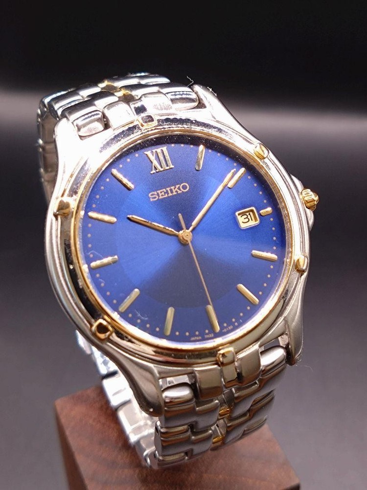 Seiko Spirit 7N32-0100 Watch with Genuine Replacement Battery
