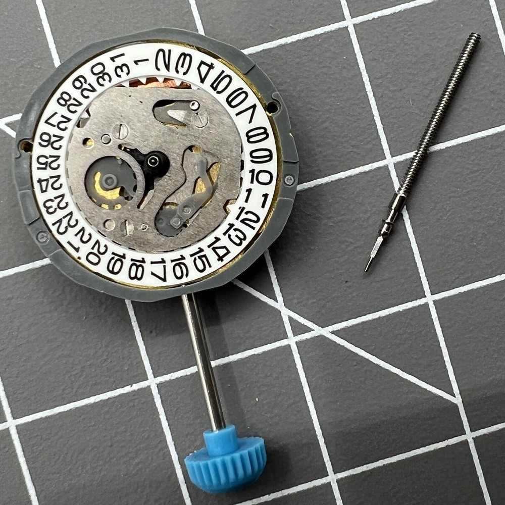 Miyota 6L12 Quartz Japan Made Movement Date At 3 Replace 6L02 Single Calendar