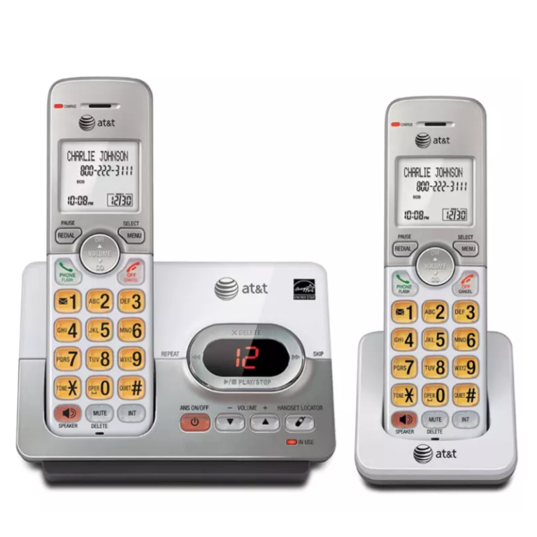 AT&T Cordless Phone EL52253 Digital Answering System with Caller ID ( 2 Phones)