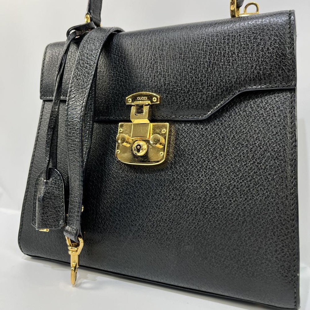Gucci Ladylock Top Handle Bag with Dual Strap Options