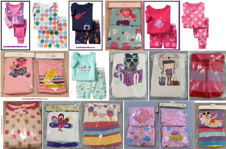 Baby Gap NWT 2pc TOP SHORTS PJS SLEEPWEAR PAJAMAS 3-6 6-12 12-18 18-24 5T U PICK