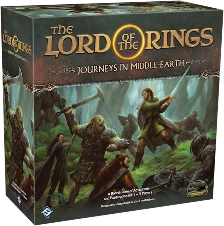 Cooperative Adventure in Middle-earth: The Lord of the Rings Board Game for 1-5