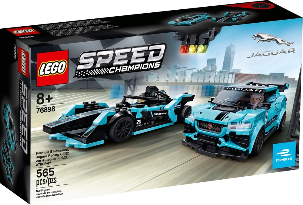 LEGO SPEED CHAMPIONS: Formula E Panasonic Jaguar Racing Gen2 Car & Jaguar I-Pace